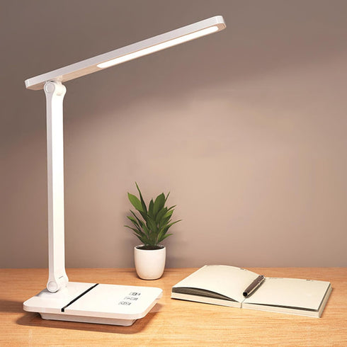 Cordless LED Desk Lamp for Home Office, 6000mAh Rechargeable Battery Operated Table Lamps,Eye-Caring Reading Lamp for Students, 3 Lighting Modes &...