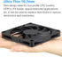 Gdstime 80mm x 80mm x 10mm DC 5V Brushless Cooling Fan 2PIN...