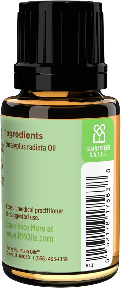 Rocky Mountain Oils Eucalyptus Radiata Essential Oil - Aromatherapy Essential Oils for Diffuser, Topical, and Home - 15ml...