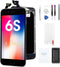 for iPhone 6S Screen Replacement 4.7' - LCD Complete Repair Kit Display 3D Touch Digitizer Assembly with Earpiece, Front Camera, Proximity Sensor,...