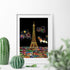 MIASTAR Scratch & Sketch Art for Kids & Adults, Rainbow Painting Night View Scratchboard(A4), Art & Craft, 4 Sheets Scratch Cards & Drawing Pen, C...