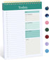 To Do List Pad - To Do List Notebook for Work with 52 Sheets, Undated Daily Planner Perfect for Daily Tasks and Goal Setting, To Do List Notepad S...