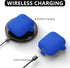 for Airpods Case Cover 2&1 with Cleaner Kit,Silicone Protective Case Compatible with Apple AirPods 2nd/1st Generation Charging Case with Keychain,...
