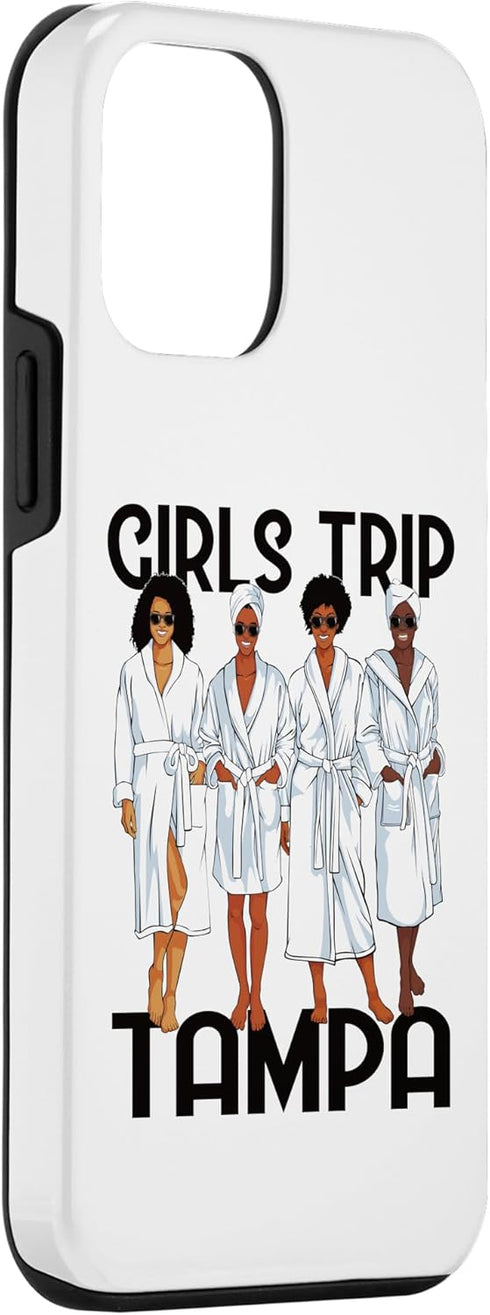 iPhone 12 mini Girls Trip 2024 Tampa For Black Melanin Women Spa Relax Case...