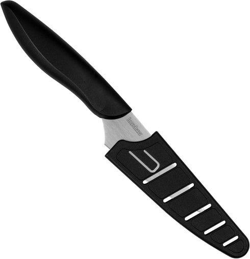 Kershaw 3.5-Inch Paring Knife - Wider Stainless Steel Blade for Peeling, Coring and Precision Cutting, Razor Sharp, Ergonomic Handle, Includes She...