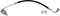Dorman H620923 Brake Hydraulic Hose Compatible with Select Jeep Models...