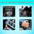 Weighted Manual Shift Knobs Blue, 5 Inch with 3 Threaded Adapters M8 M10 M12 x 1.25, Metal Gear Stick Shift Knob Aluminum Alloy, Universal Car Acc...