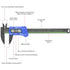 Electronic Digital Caliper, Plastic Vernier Caliper, Caliper Measuring Tool with Inch/Millimeter Conversion, Extra Large LCD Screen, 0-6 Inch/0-15...