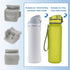 uxcell Replacement Button for 24oz 32oz Bottle, Non-BPA Water Bottle Lid Mouth Top Cap Push Switch Parts, for 19/24/25/32/40oz Stainless Steel Bot...