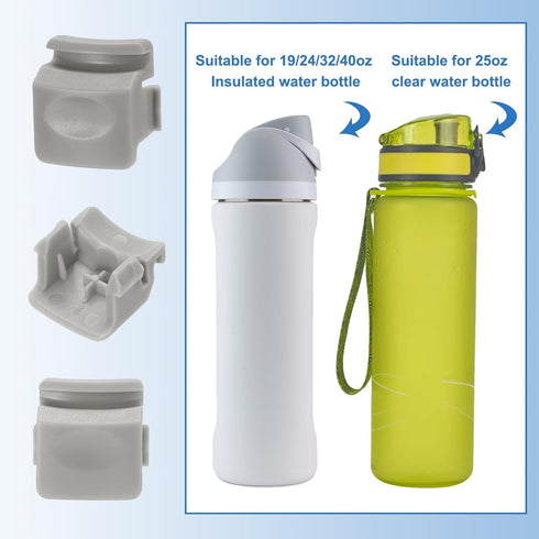 uxcell Replacement Button for 24oz 32oz Bottle, Non-BPA Water Bottle Lid Mouth Top Cap Push Switch Parts, for 19/24/25/32/40oz Stainless Steel Bot...