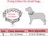 Prong Collars for Dogs, No Pull Dog Collar, Dog Training Collar for Large Medium Small Dogs, Stainless Steel Adjustable with Comfort Rubber Tips (...