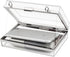 WEDDINGHELPER Transparent Clear Acrylic Square jelly Evening Bag for Women,Fashion Lovely Shoulder Bag for Dinner Party Travel (CLEAR&Sliver1)...