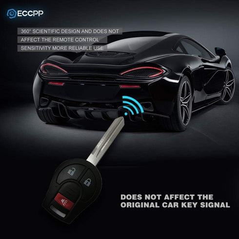 ECCPP Remote Key Fob Replacement for Infiniti for FX35 FX45 QX4 for Nissan Rogue Xterra Frontier Murano Quest Titan Armada Sentra CWTWB1U751-2pcs...