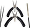 Metal Model Tools, Metal DIY Model Bending Tool Set, 3D Metal Puzzle Assembly Tools Include 4 Piece Tool Kit, Great Assistant for 3D Metal Jigsaw ...