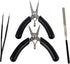 Metal Model Tools, Metal DIY Model Bending Tool Set, 3D Metal Puzzle Assembly Tools Include 4 Piece Tool Kit, Great Assistant for 3D Metal Jigsaw ...