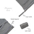 ALVABABY 2pcs Superior Waterproof Wet Dry Bags,Reusable Two Zippered Pockets, baby cloth diaper wet bags,Travel,Beach,Pool,Daycare,Soiled Items,Yo...