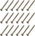 Small Nails (1.5x19mm) 200pcs, Carbon Steel Tiny Hardware Nails - for Household Woodworking, Bronze Tone...