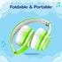 Kids Headphones Bluetooth Wireless 85db/110db Volume Limit Headset Fit for Aged 3-21 Over-Ear and Build-in Mic Wired & SD Card Mode Headphones for...