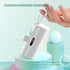 Portable Mini Power Bank Charger for iPhone Apple (Direct Plugin) and for USB C Android Device (Wired), 4800mAh Emergency Fast Charge Small Extern...