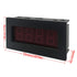 DIGITEN 4 Digital Red LED Tachometer RPM Speed Meter + Hall Proximity Switch Magnet Sensor NPN for Lathe Conveyor Belt...