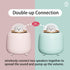 Cute Bluetooth Speaker Night Light for Kids, Bear Wireless Speaker with Adjustable Dual Night Light for Bedroom, Kawaii Room Decor Birthday Gifts ...