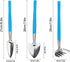Mini Gardening Tools, 3Pcs Stainless Succulent Tools Kit Shovel Rake Trowel, 2 Colors Hand Shovel for Gardening for Indoor Small Plants, Succulent...