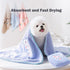 Microfiber Pet Bath Towel Dog Towel.Dog Towel Soft Absorbent Drying for Small Medium Large Dogs and Cats with Great for Bathing and Grooming (L(23...