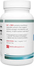 Wellness Resources I3C + DIM for Healthy Estrogen Metabolism, Detoxification (60 capsules) - 300mg I3C + 100mg DIM - Vegan, Gluten-Free...