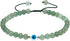 Simple Adjustable Green Aventurine Beaded Anklet Protection Amulet Ankle Bracelets for Women Wealth and Prosperity Handmade Evil Eye Jewelry Boho ...
