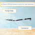 for iPhone 12 PRO MAX Bluetooth Antenna Flex Cable Replacement Signal Bluetooth Connection Flex 12PRO MAX with Repair Fix Tool 12 PROMAX A2342 A24...