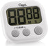 The Ozeri Kitchen and Event Timer, White, 3.25in x 0.75in x 3 in, Model:KT1-W...