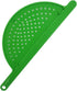 Handheld Plastic Pot Drainer, Noodle & Pasta Strainer with Handle - Fits up to 9" Pots - Green...