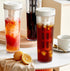 34oz Cold Brew Coffee Maker with Mesh Filter, Portable Cold Brew Cup for Tea Coffee (White)...