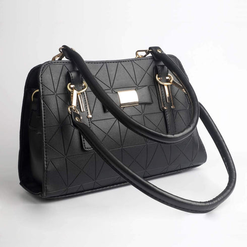 BEAULEGAN Purse Leather Handles Replacement 2 Pcs for Handbag, 23.6 Inch, Black Gold...