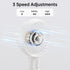 GUSGU Stroller Fan Clip on for Baby, Flexible Tripod & Rechargeable Battery, Small Personal Fan, Mini Portable Fan for Travel, Handheld, Car (Whit...
