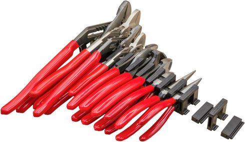 ToolBox Widget - Plier Organizer Rack for Tool Box Drawer, DIY Series, NON-MAGNETIC, Modular & Expandable, Holds 12 Normal & Micro Pliers, Connect...
