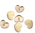 12pcs 15mm Metal Heart-Shaped Buttons Fashion Women's Sewing Garment Supplies Accessory...