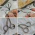 10 Pack Hair Scissor Rubber Silencer Replacement Bumper Barber Shears Stopper Hair Cutting Clipping Cutter OD 3MM Black Muffler Stick Buffer Bumpe...