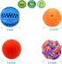 4 Pack Puppy Balls, Puppy Teething Ball, Dog balls for small dogs, Squeaky Ball for Small Dog, Rubber Ball, Puppy chew Toys, Dog Enrichment Toys f...