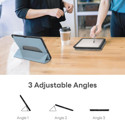 Penoval Google Pixel Tablet Case 11 inch (2023), Silicone Cover Case, Adjustable Viewing Angle, Easy Carry-on, Protective Cover Compatible with Ch...