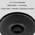 Matte Black Iron Candle Holder for Pillar Candles - Modern Table Centerpiece and Farmhouse Decor - 6"...