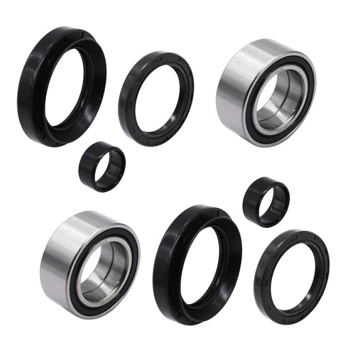 Front Wheel Bearing with Seal Kits for 07-13 Honda TRX420 Rancher 420 4x4...