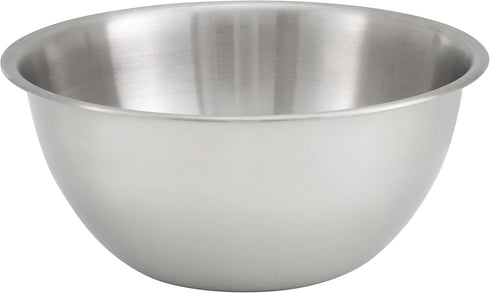 Winco 5 Quart Heavy-Duty Stainless Steel Mixing Bowl, Deep...
