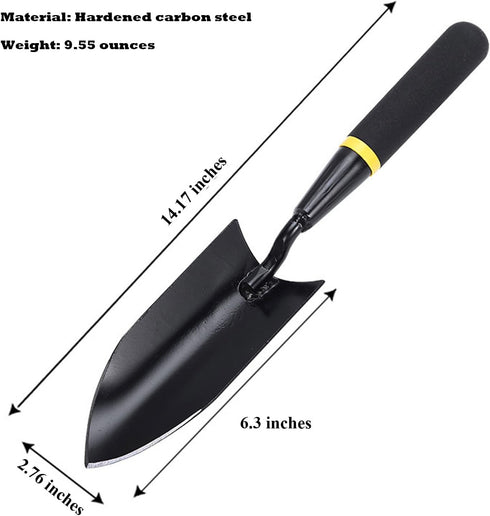 Garden Spade Hand Shovel - Premium Gardening Trowel, Ideal for Digging, Planting and Exploration Activities – A Truly Multi-Purpose Hand Shovel...