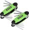 GALAX PRO Hex Key Set,17pc Folding Allen Wrench Set - Key Tool 2 Pack Portable Hex for Basic Home Repair and General Applications...