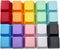 OEM Profile Blank Keycaps PBT Rainbow Mixed Colors 1U R4 Keycap for MX switches Mechanical Keyboard (Mixed colors, 20pcs)...