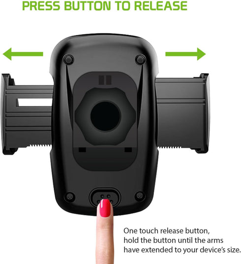 Cellet Universal CD Slot Phone Mount – 360° Rotating Car Phone Holder with Secure CD Slot Base & One-Touch Release...