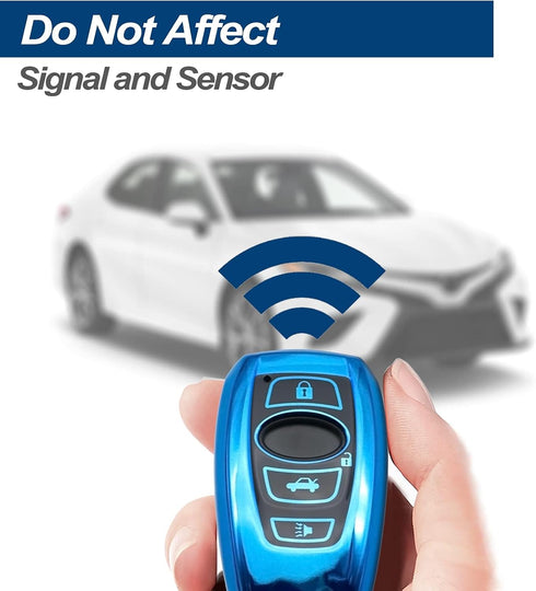 Fit for Subaru WRX BRZ Ascent Forester Crosstrek Legacy Outback Impreza XV WRX STI XV Crosstrek TPU Key Fob Cover Case Shell Holder Protector Keyl...