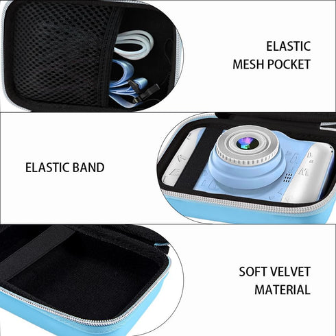 Leayjeen Kids Digital Video Camera Case Compatible with WOWGO/Coolwill/SUZIYO/YINGOOT Kids Selfie Camera with Large Screen for Girls and Boys and ...