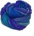 100% Recycled and Hand-Dyed Silk Roving Worsted Yarn, Luxurious & Soft Silk Roving | Ideal for Knitting, Crocheting, Crafting | Smooth Texture & f...